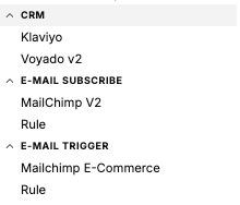 Email and CRM integrations