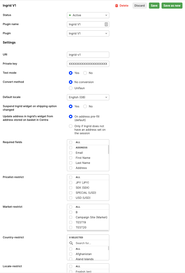 IngridPluginSettings