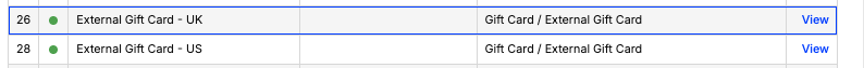 Example - separate External Gift Card plugins per region